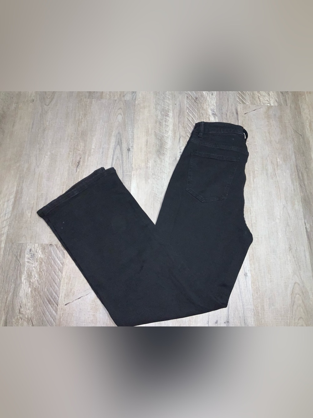 (Bin 18) Katch Me, Women’s Wide Leg Black Jeans, Size EUR 38